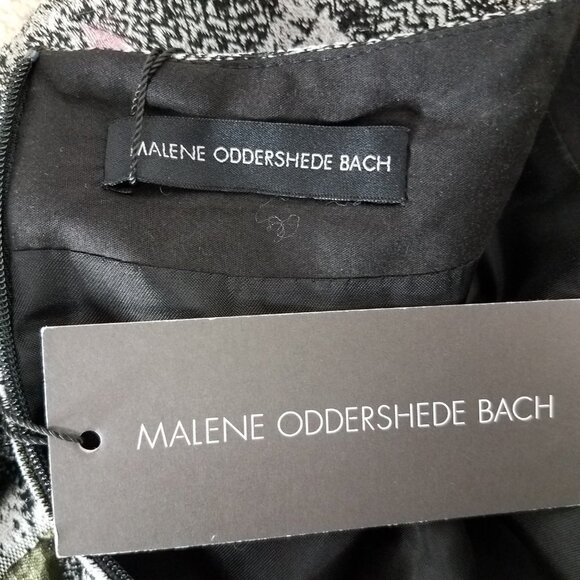 NEW Malene Oddershede Bach S Quest Jacquard Midi Floral Dress Pockets NWT $1250 - Picture 12 of 15